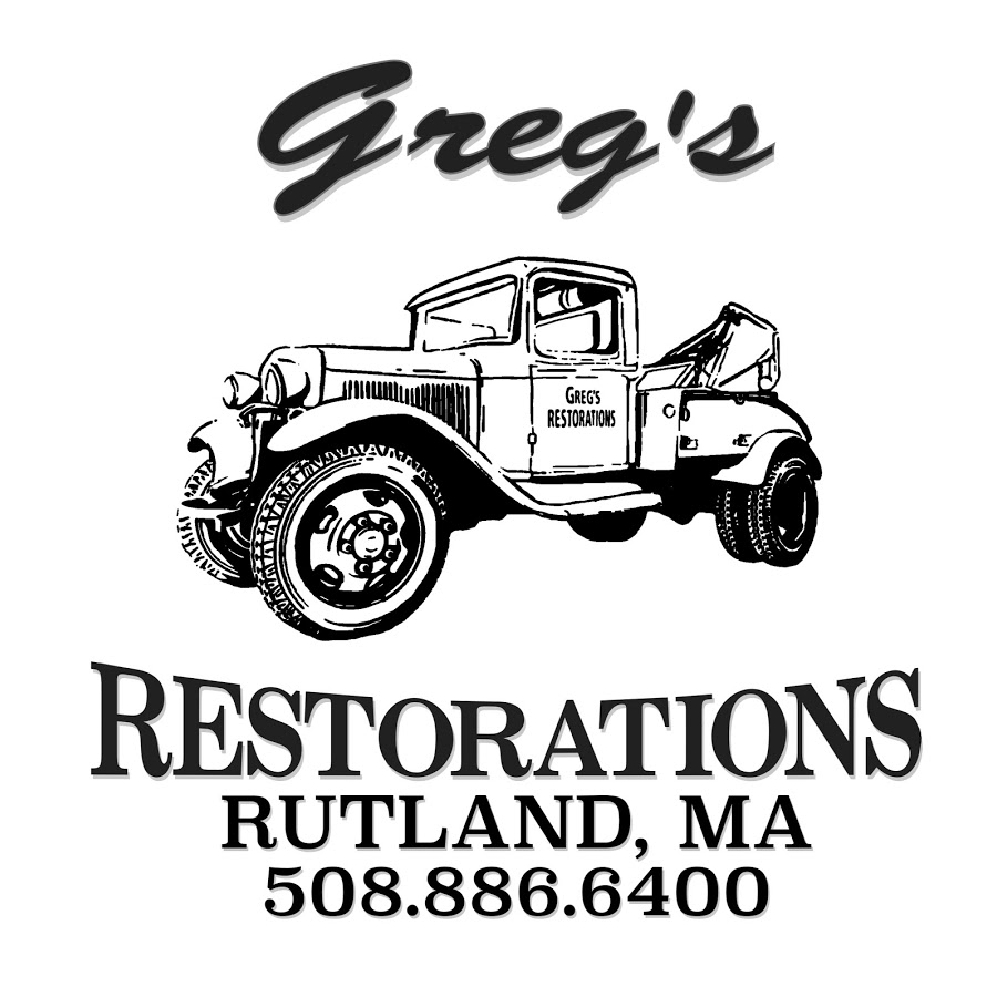 Greg's Restorations 5th Annual Logo